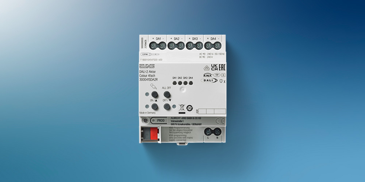 KNX DALI 2 Gateway Colour bei META Meisterbetrieb für Elektro-Technische Anlagen in Frankfurt